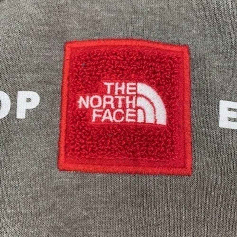 The North‎ Face Mens Hoodie Gray Never Stop Exploring Graphic Pullover Size L - Picture 2 of 11
